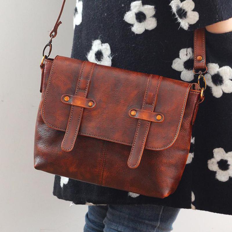Johnature England Style Women Messenger Bag 2021 New Genuine Leather Vintage Large Capacity Cowhide Shoulder & Crossbody Bags, Brown
Johnature England Style Women Messenger Bag 2021 New Genuine Leather Vintage Large Capacity Cowhide Shoulder & Crossbody Bags, Brown