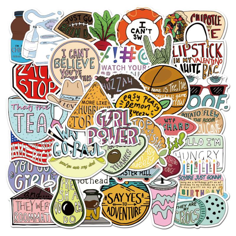 50pcs Car Stickers Inspirational English phrases Graffiti Skateboard Snowboard Motorcycle Bike Laptop Jeep Cars Styling Accessories, Customize
50pcs Car Stickers Inspirational English phrases Graffiti Skateboard Snowboard Motorcycle Bike Laptop Jeep Cars Styling Accessories, Customize