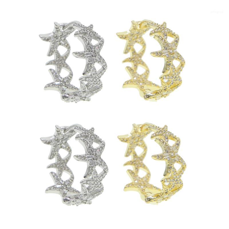 Hoop & Huggie Summer Fashion Jewelry Baguette Bling Cz Paved Starfish Geometric Round Circle Star Charm Women Trendy Earring1
Hoop & Huggie Summer Fashion Jewelry Baguette Bling Cz Paved Starfish Geometric Round Circle Star Charm Women Trendy Earring1
