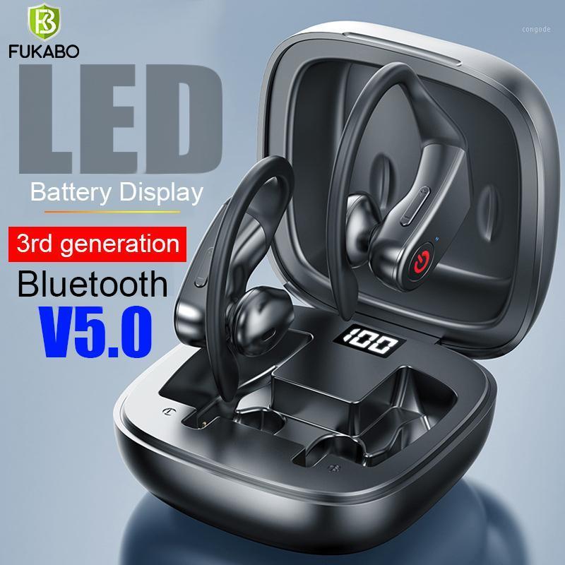 TWS Bluetooth 5.0 Earphones Mini Wireless Headphone Noise Cancelling microphone Sport Headset Earbud Earpiece With Charging Box1, Black
TWS Bluetooth 5.0 Earphones Mini Wireless Headphone Noise Cancelling microphone Sport Headset Earbud Earpiece With Charging Box1, Black
