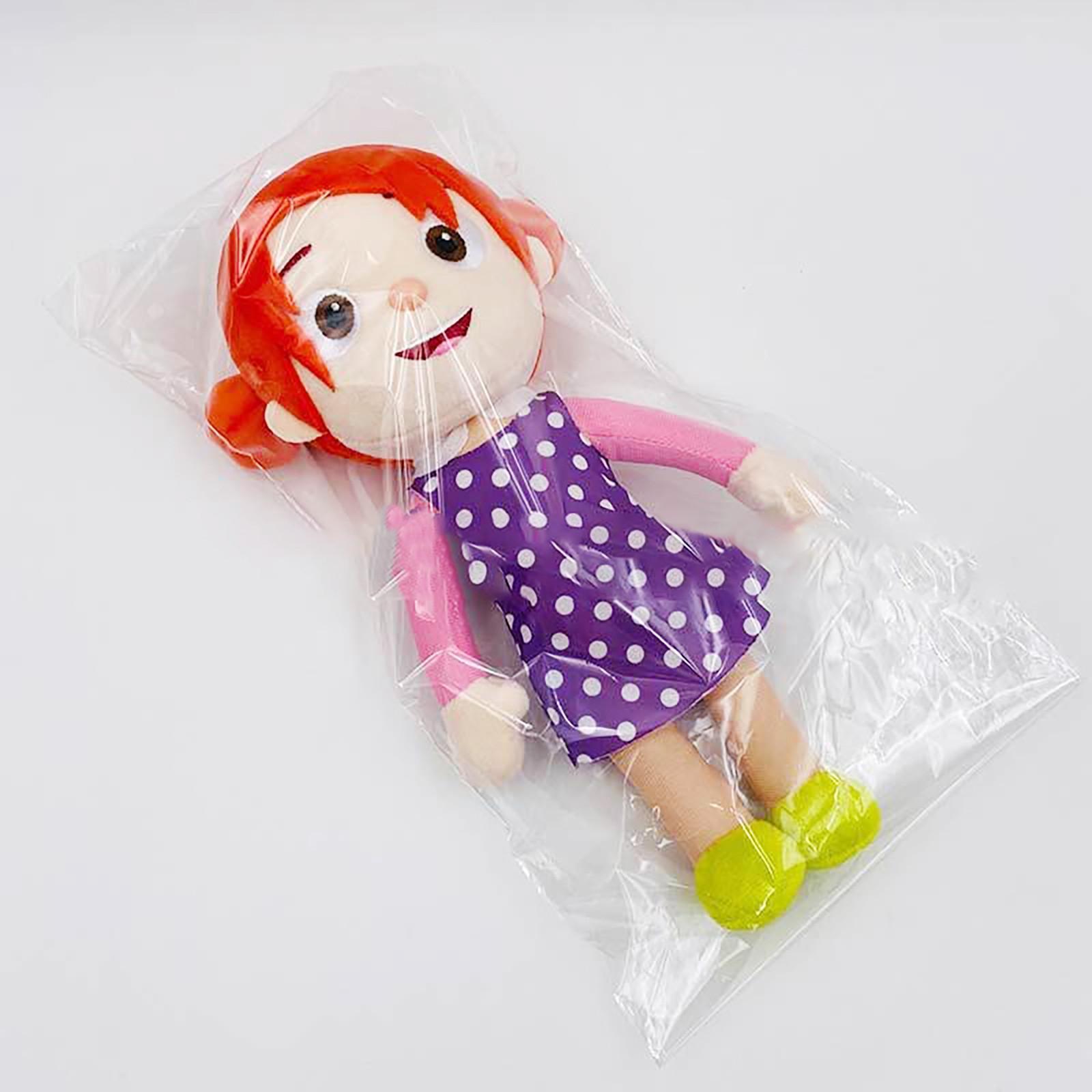 US Stock 15-33cm Cocomelon Plush Toy Soft Cartoon Family Cocomelon Jj Family Sister Brother Mom And Dad Toy Dall Kids Chritmas Gifts