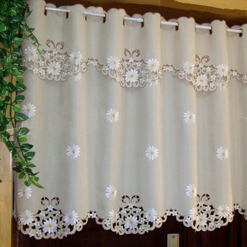 British Half-curtain Embroidered Window Valance Customize Light Shading Curtain for Kitchen Cabinet Door Decor, As pic
British Half-curtain Embroidered Window Valance Customize Light Shading Curtain for Kitchen Cabinet Door Decor, As pic