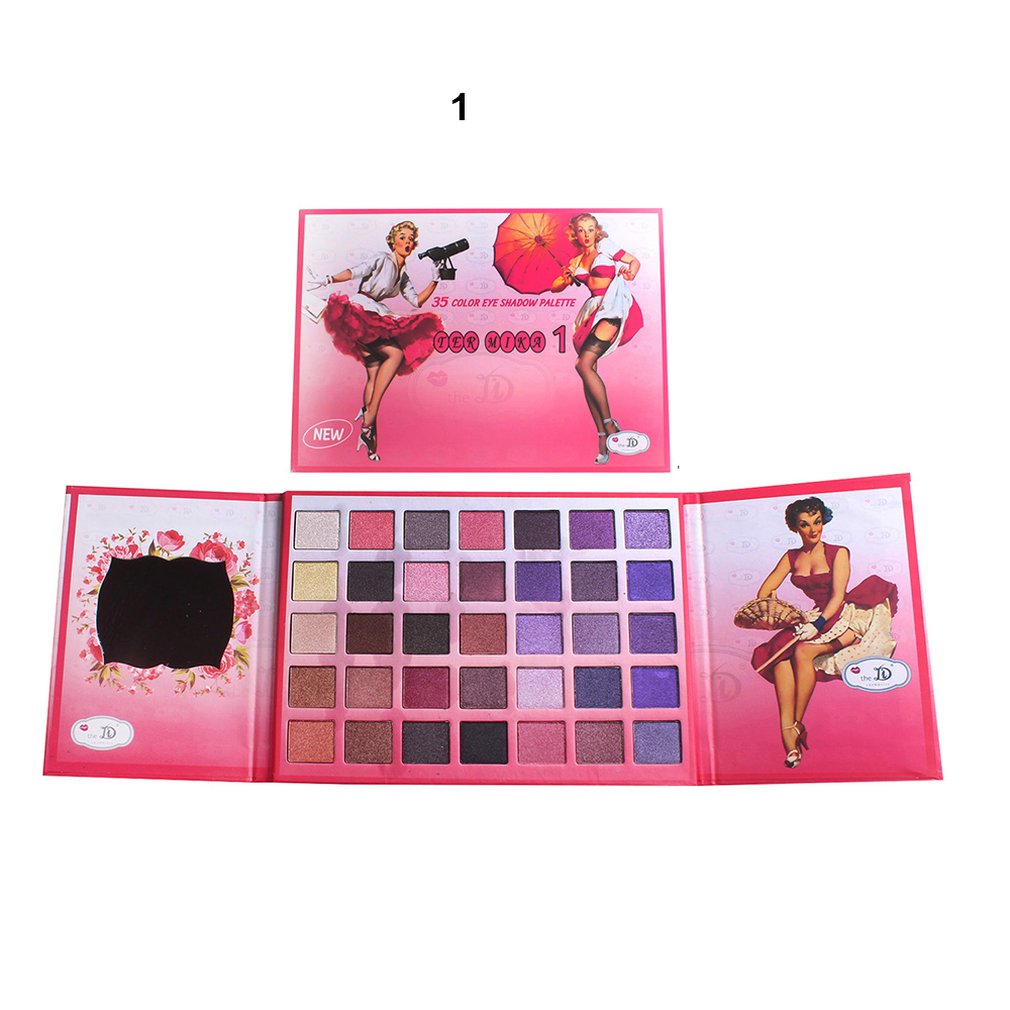 35 color retro woman wind paper eye shadow 3 group color box can be selected from mirrored, 03
35 color retro woman wind paper eye shadow 3 group color box can be selected from mirrored, 03