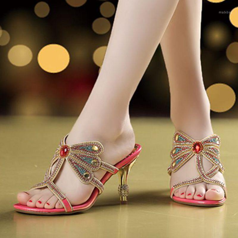 Summer new rhinestone slippers women fashion diamond fish mouth female sandals crystal high heel slippers large size1, Purple
Summer new rhinestone slippers women fashion diamond fish mouth female sandals crystal high heel slippers large size1, Purple