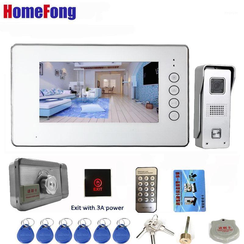 HomeFong Video Intercom with Lock Video Doorbell Camera IR Night Vision Access Control System Electric Lock for Door Phone1
HomeFong Video Intercom with Lock Video Doorbell Camera IR Night Vision Access Control System Electric Lock for Door Phone1