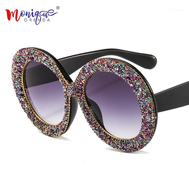 Vintage Oversized Round Sunglasses Women Men Fashion Luxury Bling Diamond Frame Eyewear Colorful Shades Lens UV400 for Female1
Vintage Oversized Round Sunglasses Women Men Fashion Luxury Bling Diamond Frame Eyewear Colorful Shades Lens UV400 for Female1