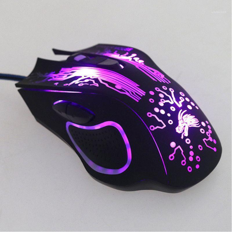 USB Wired Gaming Mouse 6-button LED Luminous Desktop Computer Laptop Optical Mouse Ergonomic Design Gamers Gaming1
USB Wired Gaming Mouse 6-button LED Luminous Desktop Computer Laptop Optical Mouse Ergonomic Design Gamers Gaming1