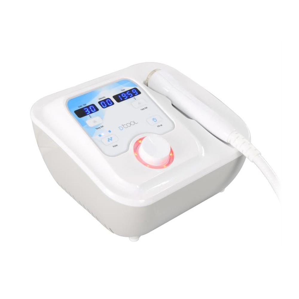 Cryo facial machine 3 in 1 hot and cold for skin tightening with ems pads