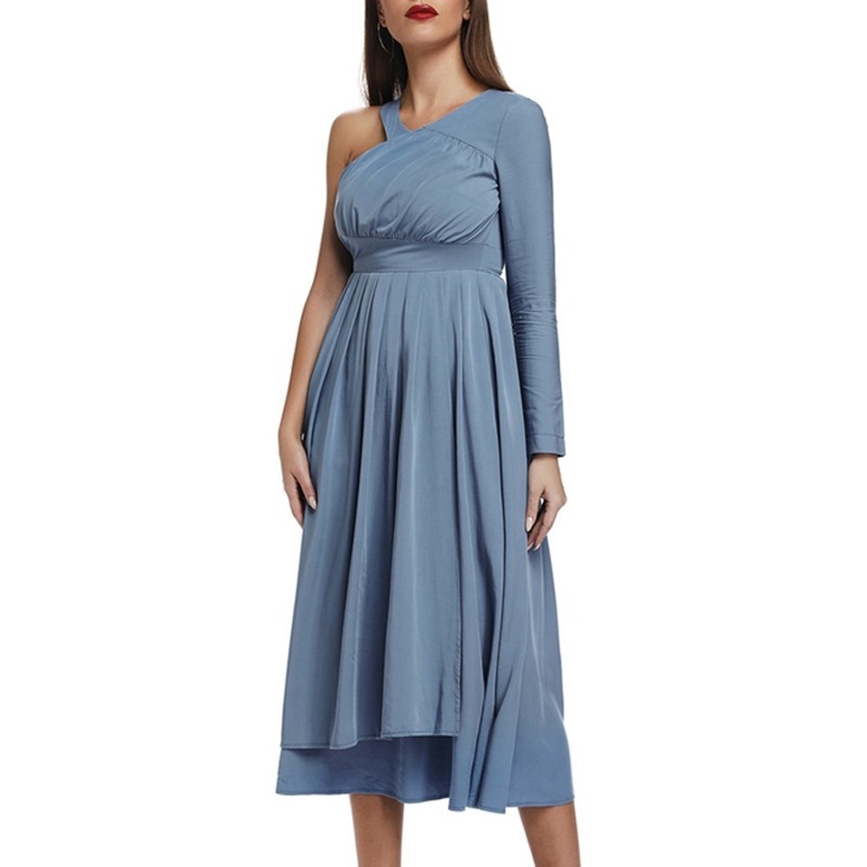 New 2020 Sexy Ladies Strapless Long Sleeves Mid-length Elegant and Stylish Party Dress Dressed 20g5, Black dress
New 2020 Sexy Ladies Strapless Long Sleeves Mid-length Elegant and Stylish Party Dress Dressed 20g5, Black dress