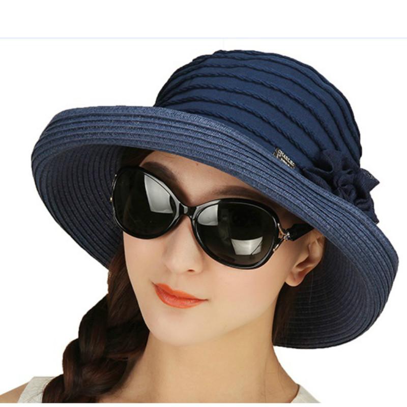 Wide Brim Hats Female Summer Travel Sun Hat Adult Flowers Sunscreen Girls Leisure Beach Cap Protect Foldable Sunproof B-7563, Blue
Wide Brim Hats Female Summer Travel Sun Hat Adult Flowers Sunscreen Girls Leisure Beach Cap Protect Foldable Sunproof B-7563, Blue