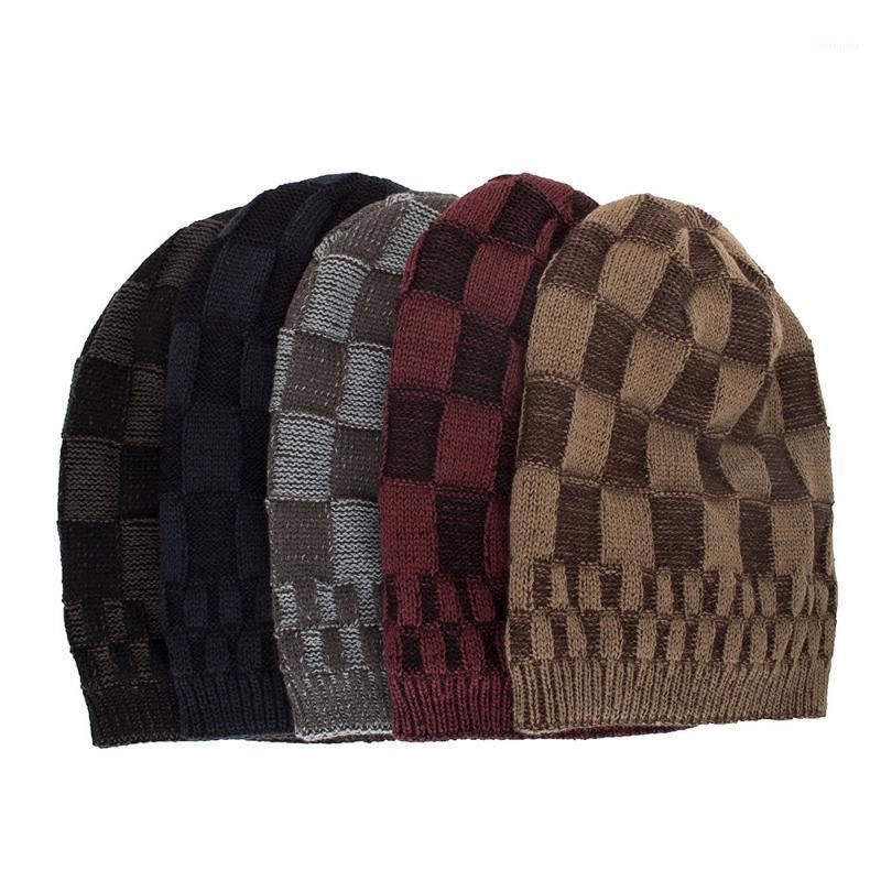 HanXi Men Winter Knitted Hat Warm Patchwork Plaid Velvet Beanie for Women Fashion Unisex Ski Caps1 
HanXi Men Winter Knitted Hat Warm Patchwork Plaid Velvet Beanie for Women Fashion Unisex Ski Caps1