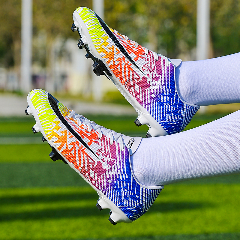 35-45 Plus Size Low Ankle Men Long Spikes Football Boots Breathable Soccer Shoes Original Futsal Sock Cleats Training Sneakers, White long spikes
35-45 Plus Size Low Ankle Men Long Spikes Football Boots Breathable Soccer Shoes Original Futsal Sock Cleats Training Sneakers, White long spikes