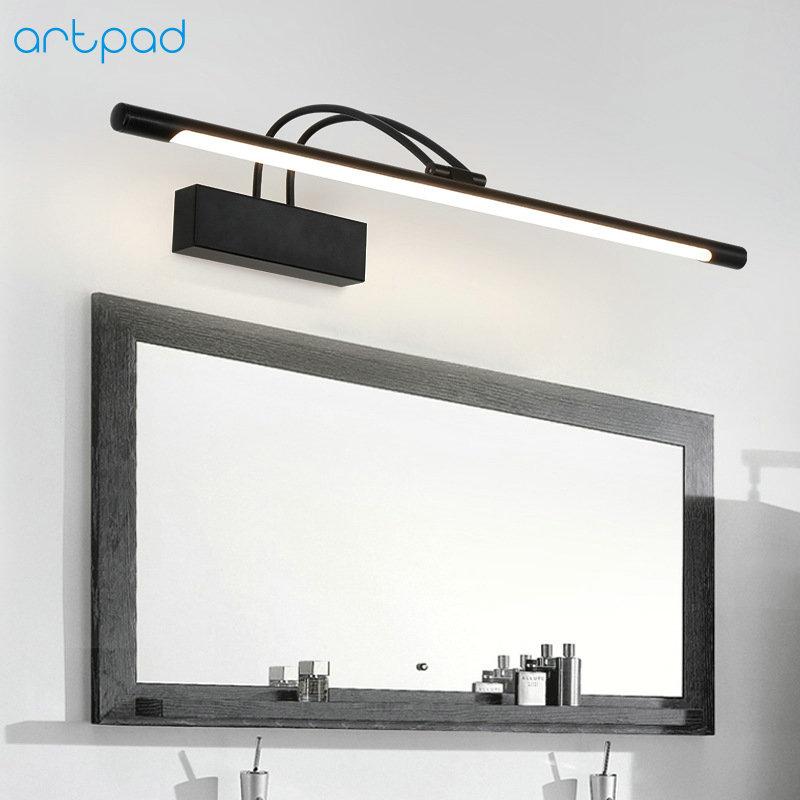 Artpad American 41cm 8W Iron Black Bathroom Wall Light Fixtures Side Mirror Light Retro Lamp Led Make Up Dressing Room Fixtures
Artpad American 41cm 8W Iron Black Bathroom Wall Light Fixtures Side Mirror Light Retro Lamp Led Make Up Dressing Room Fixtures