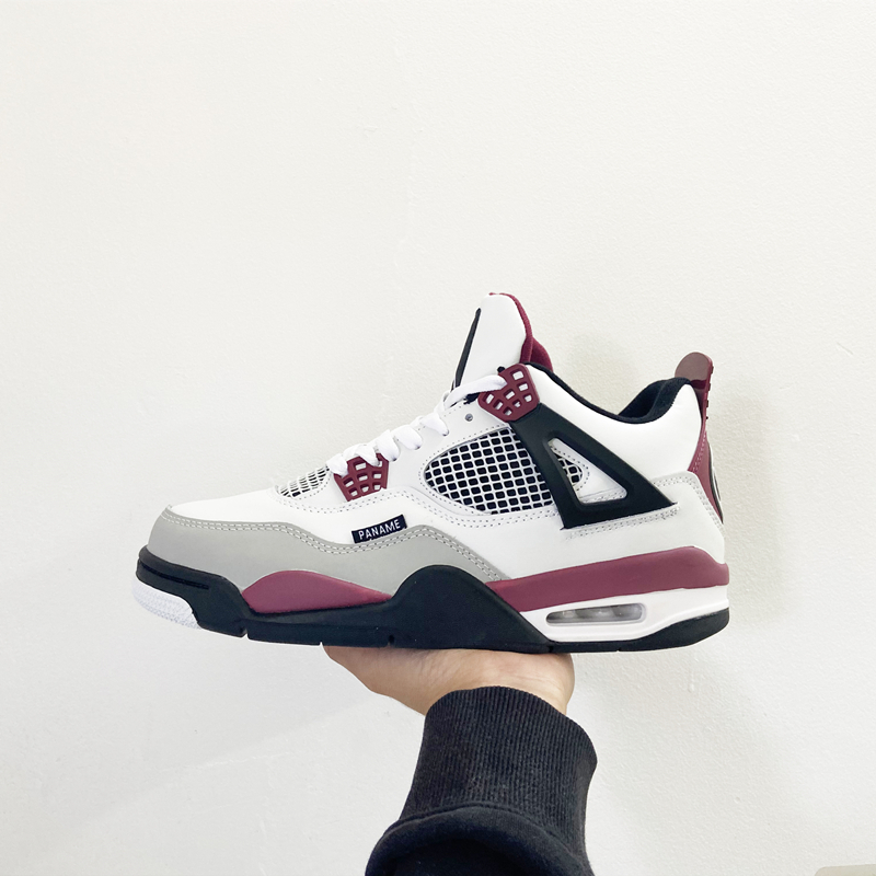 NEW 4S PANAME Men Basketball Shoes White Neutral Grey Black Bordeaux Paris Sports Sneakers Nakeskin Retro US7-US11
NEW 4S PANAME Men Basketball Shoes White Neutral Grey Black Bordeaux Paris Sports Sneakers Nakeskin Retro US7-US11