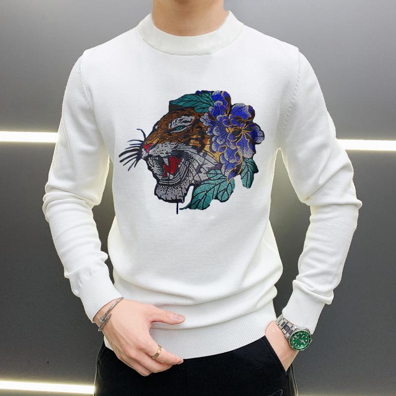 New Men's Sweater 2021 Plus Velvet Warm Knit Pullover Comfortable Casual Tops Cashmere Hot Diamond Design, As shown asian size
New Men's Sweater 2021 Plus Velvet Warm Knit Pullover Comfortable Casual Tops Cashmere Hot Diamond Design, As shown asian size