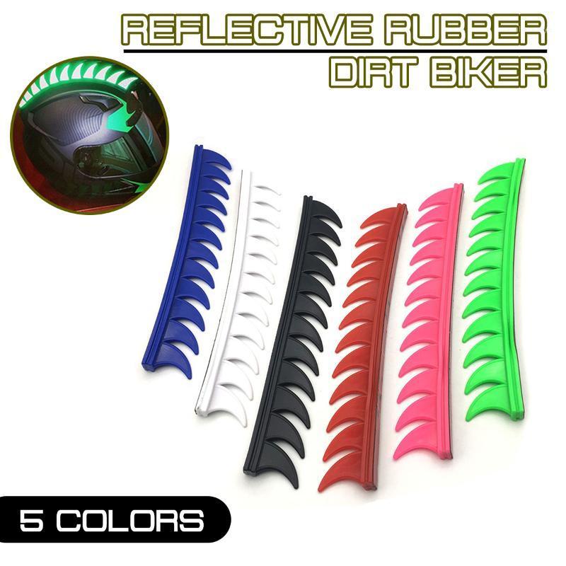 Motorcycle Helmet Mohawk Sticker Reflective Rubber Dirt Biker Motocross Mohawk Biker Helmet Mohawks Spikes1, Black
Motorcycle Helmet Mohawk Sticker Reflective Rubber Dirt Biker Motocross Mohawk Biker Helmet Mohawks Spikes1, Black