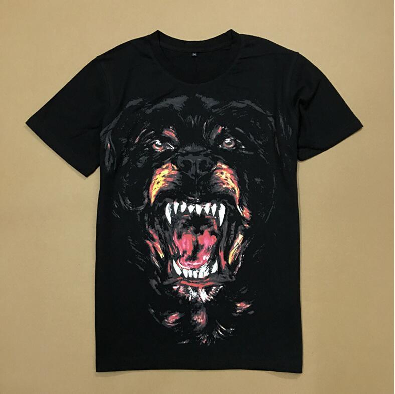 Brand Designer-Fashion Rottweiler dog print High quality O-neck Black tee t shirts for men women cotton free shipping
Brand Designer-Fashion Rottweiler dog print High quality O-neck Black tee t shirts for men women cotton free shipping