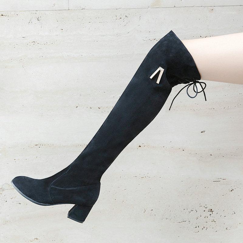 New Women Autumn Winter Boots Plus Size 43 High Quality Suede Slim Boots Black Over the Knee Woman's Long Bota Feminina1
New Women Autumn Winter Boots Plus Size 43 High Quality Suede Slim Boots Black Over the Knee Woman's Long Bota Feminina1