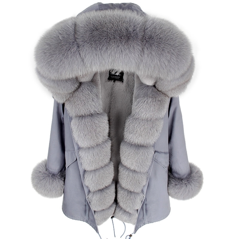 Mao mao kong winter woman black Medium jackets outwear thick parkas natural real fox fur coat Women's jacket Women's fur coat 201006, Short-2
Mao mao kong winter woman black Medium jackets outwear thick parkas natural real fox fur coat Women's jacket Women's fur coat 201006, Short-2