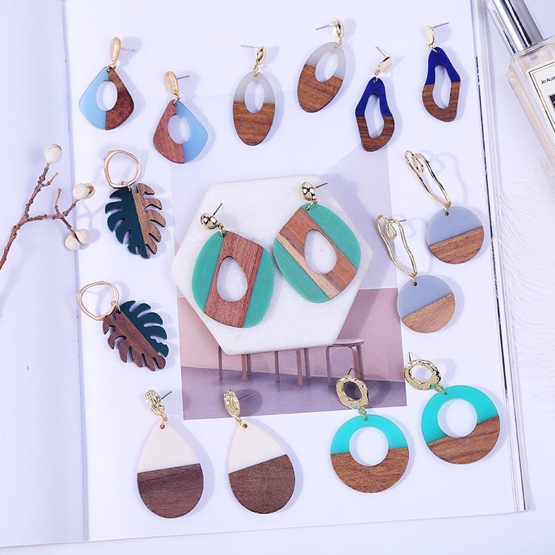 Dangle & Chandelier 2021 Fashion Wooden Resin Earrings For Women Simple Vintage Round Oval Square Geometric Drop Earring Ladies Party Jewelr
Dangle & Chandelier 2021 Fashion Wooden Resin Earrings For Women Simple Vintage Round Oval Square Geometric Drop Earring Ladies Party Jewelr
