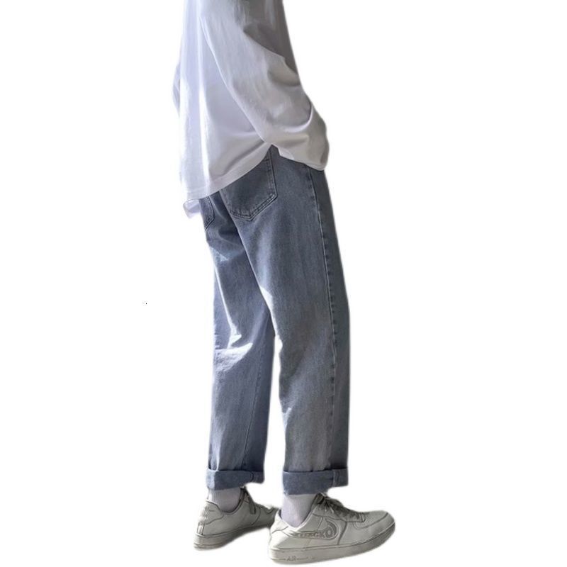 Winter 2021 the New Stripe Straight Jeans Loosens All-match Student Blue Legged Pants Free JDAE
Winter 2021 the New Stripe Straight Jeans Loosens All-match Student Blue Legged Pants Free JDAE