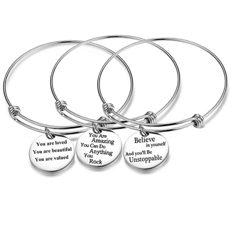 Fashion Stainless Steel Metal Expandable Bracelet Adjustable Blank Charm DIY Jewelry Making Bracelets & Bangles Woman Gift
Fashion Stainless Steel Metal Expandable Bracelet Adjustable Blank Charm DIY Jewelry Making Bracelets & Bangles Woman Gift