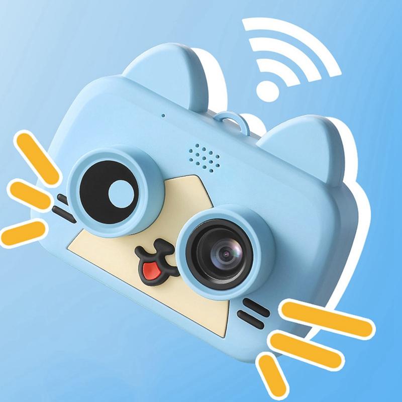 HOT-1200W WIFI Children'S Camera Mini Cute Cat Digital Kids Camera for Child Baby Photo Selfie 1080P CHildren Baby Gifts
HOT-1200W WIFI Children'S Camera Mini Cute Cat Digital Kids Camera for Child Baby Photo Selfie 1080P CHildren Baby Gifts
