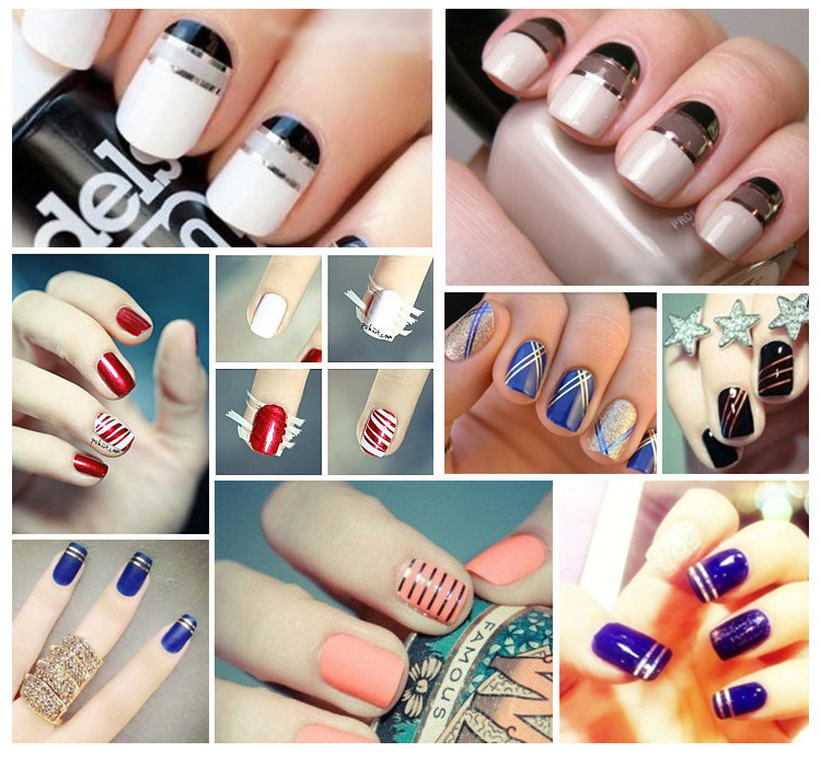 39 Color Nail Striping Decals Foil Tips Laser Tape Line For DIY 3D Nail Art Tips Decorations Nail Foil Decals Set 50 lots, Mixed colors
39 Color Nail Striping Decals Foil Tips Laser Tape Line For DIY 3D Nail Art Tips Decorations Nail Foil Decals Set 50 lots, Mixed colors
