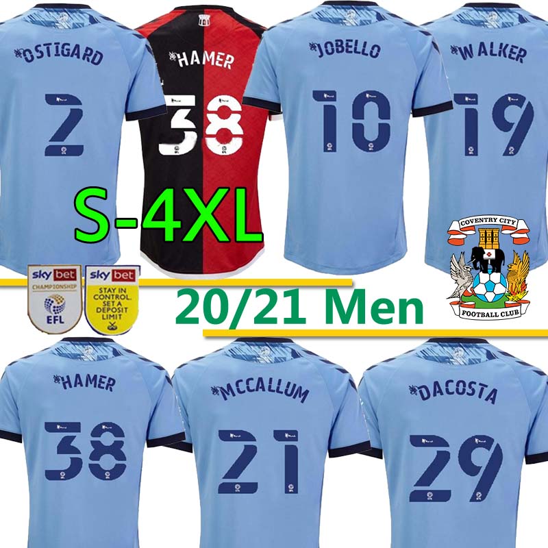2020 21 Coventry City SOCCER Jerseys JOBELLO Godden OSTIGARD WALKER DA COSTA HAMER Home Blue FOOTBALL ShirtS THAILAND MEN Uniforms -4XL, 2 home s-4xl patches
2020 21 Coventry City SOCCER Jerseys JOBELLO Godden OSTIGARD WALKER DA COSTA HAMER Home Blue FOOTBALL ShirtS THAILAND MEN Uniforms -4XL, 2 home s-4xl patches