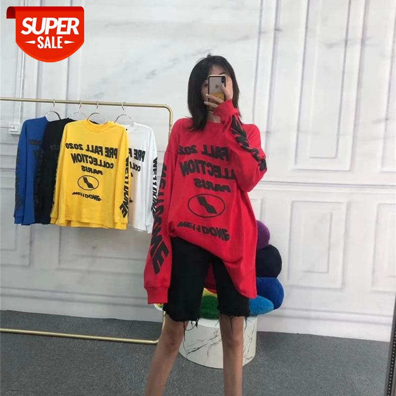 Autumn 3D Foam Printing Long Sleeve WE11DONE T-shirt Men Women Cotton High Quality Artistic Font Print Long Sleeve T Shirt #B68G, White;black
Autumn 3D Foam Printing Long Sleeve WE11DONE T-shirt Men Women Cotton High Quality Artistic Font Print Long Sleeve T Shirt #B68G, White;black