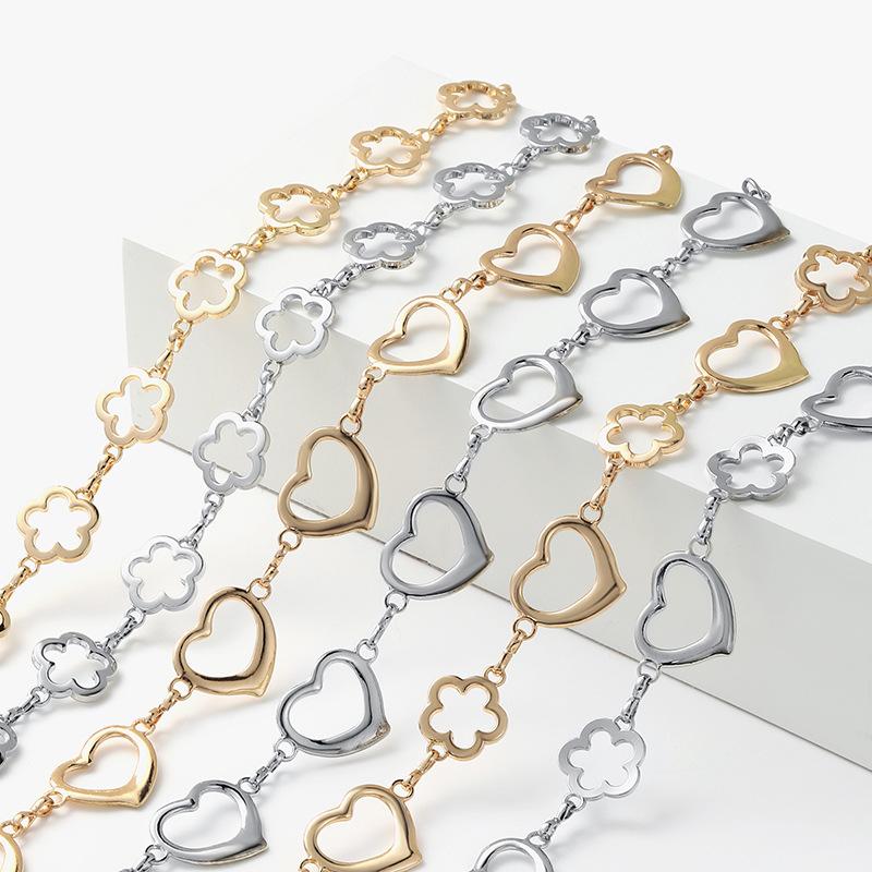 New Women Fashion Metal Belt Flower Shaped Waist Chain Belts Waistband Girl Accessories Gold Silver Love Heart Hollow Girdle, Black
New Women Fashion Metal Belt Flower Shaped Waist Chain Belts Waistband Girl Accessories Gold Silver Love Heart Hollow Girdle, Black