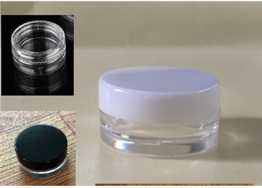 2021 wax concentrate packaging 3ml 5ml glass jars With black lids Empty Lotion Container High Quality Packing box
2021 wax concentrate packaging 3ml 5ml glass jars With black lids Empty Lotion Container High Quality Packing box