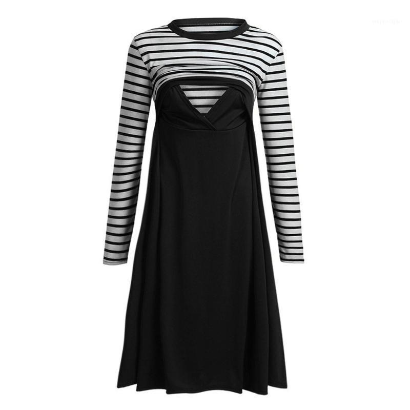 Envsoll Maternity Nursing Dress Breastfeeding Clothes Stripe Long Sleeve Dress for Pregnant Women Maternity Dresses Vestidos1, Black
Envsoll Maternity Nursing Dress Breastfeeding Clothes Stripe Long Sleeve Dress for Pregnant Women Maternity Dresses Vestidos1, Black