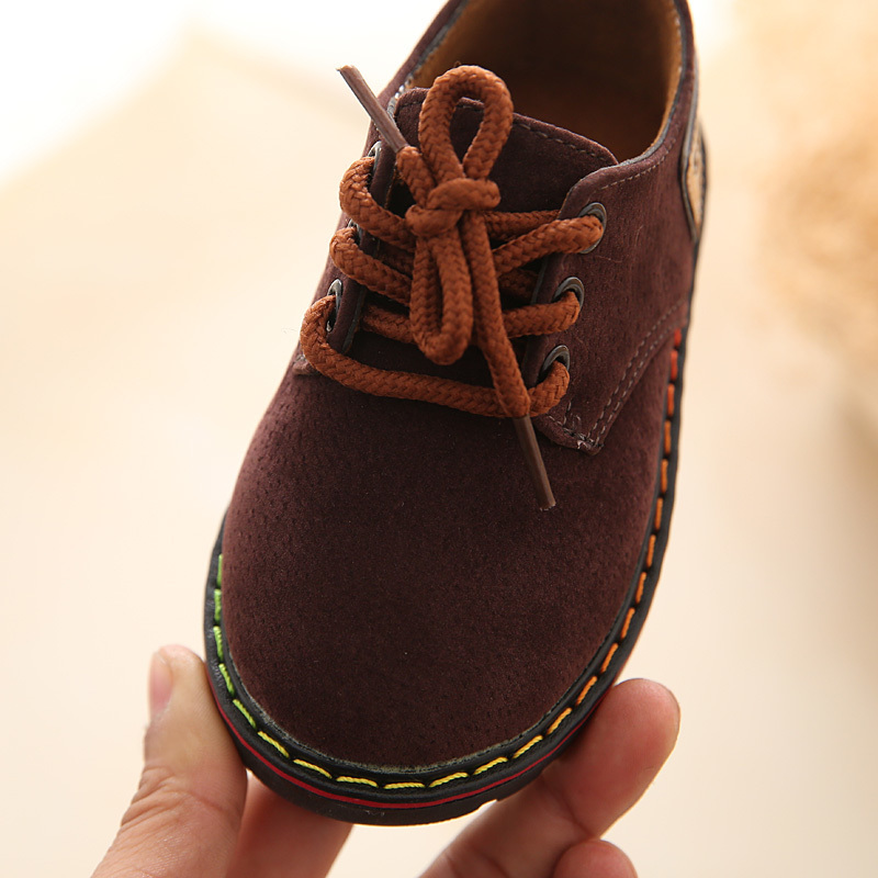 Comfy kids new arrivals leather child shoes fashion soft bottom baby boys leather shoes size 21-25 flat with boys shoes 201128