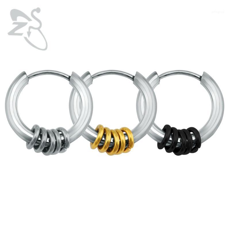 Hoop & Huggie ZS 1 Pair Round Stainless Steel Aros Ear Earring Small Mix Color Loop Circle Piercing Jewelry For Women Men1
Hoop & Huggie ZS 1 Pair Round Stainless Steel Aros Ear Earring Small Mix Color Loop Circle Piercing Jewelry For Women Men1