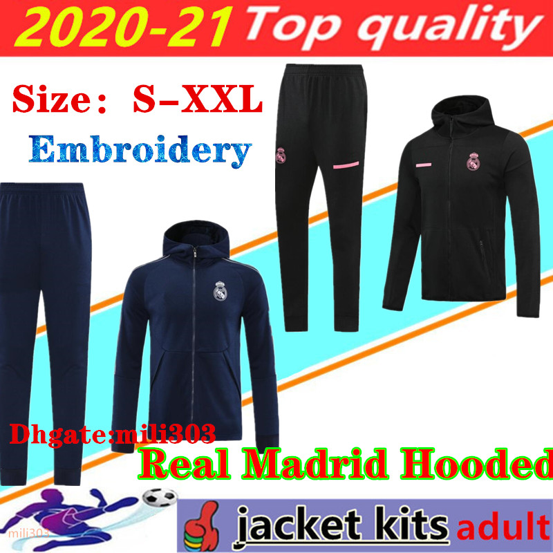2020 2021 Real Madrid men tracksuit soccer jacket Chandal 20 21 camiseta de futbol HAZARD BENZEMA football Hooded jackets training suit, 13
2020 2021 Real Madrid men tracksuit soccer jacket Chandal 20 21 camiseta de futbol HAZARD BENZEMA football Hooded jackets training suit, 13