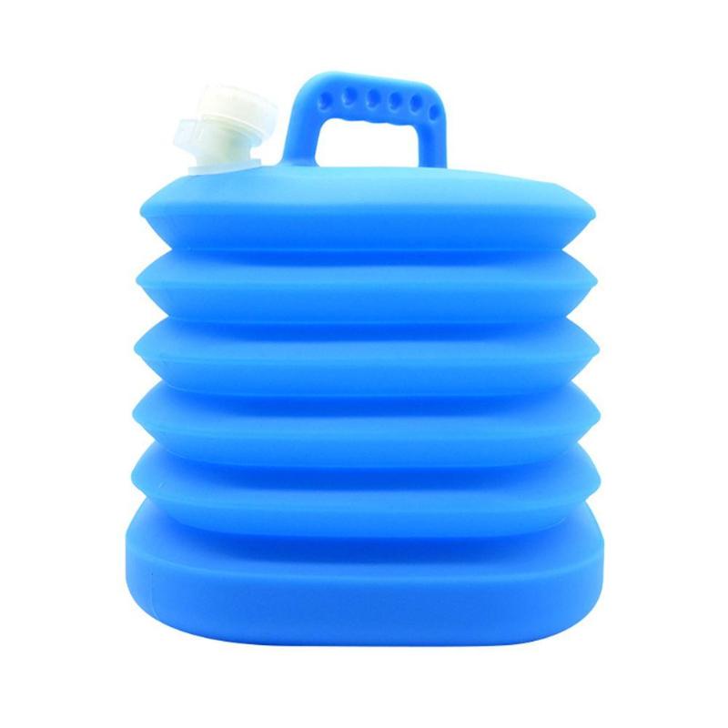 14.5L Foldable Large Capacity PE Water Bucket Container Water Storage Bag for Outdoor Camping Hiking Picnic BBQ with Tap, Grey
14.5L Foldable Large Capacity PE Water Bucket Container Water Storage Bag for Outdoor Camping Hiking Picnic BBQ with Tap, Grey