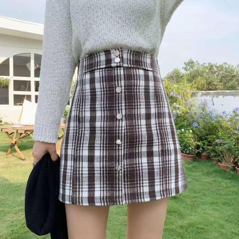 Plaid Mini Skirt Women Autumn Winter 2020 New Wool Female Black Skirt Preppy Style High Waist A-line Skirts School Girl
Plaid Mini Skirt Women Autumn Winter 2020 New Wool Female Black Skirt Preppy Style High Waist A-line Skirts School Girl
