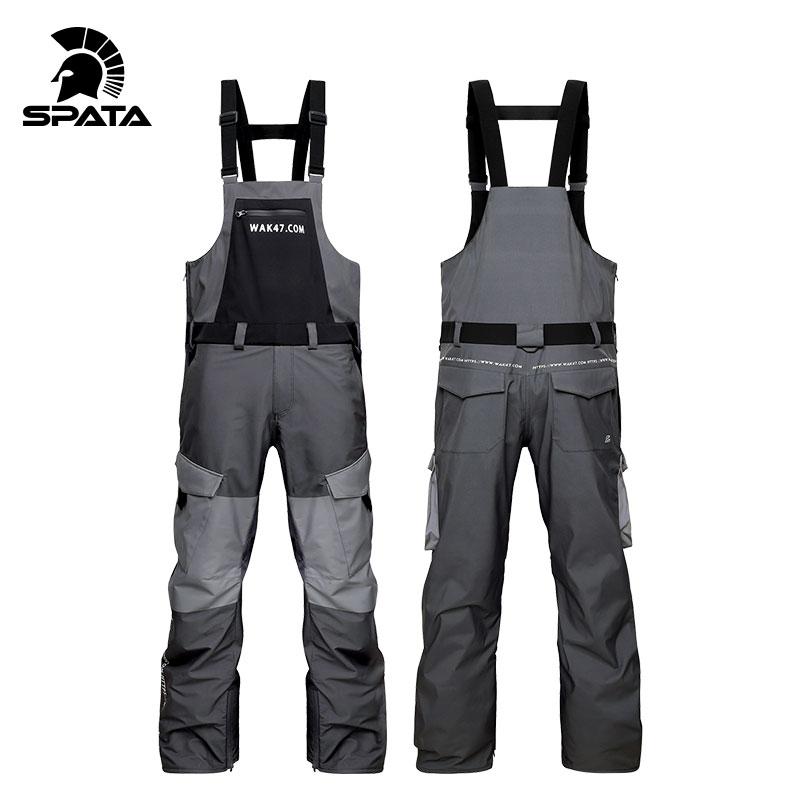 SPATA Ski Pants Women Waterproof Snowproof Winter Ski Clothing High Quality Warm Trousers Men One Piece Pocket Jumpsuit Suit
SPATA Ski Pants Women Waterproof Snowproof Winter Ski Clothing High Quality Warm Trousers Men One Piece Pocket Jumpsuit Suit