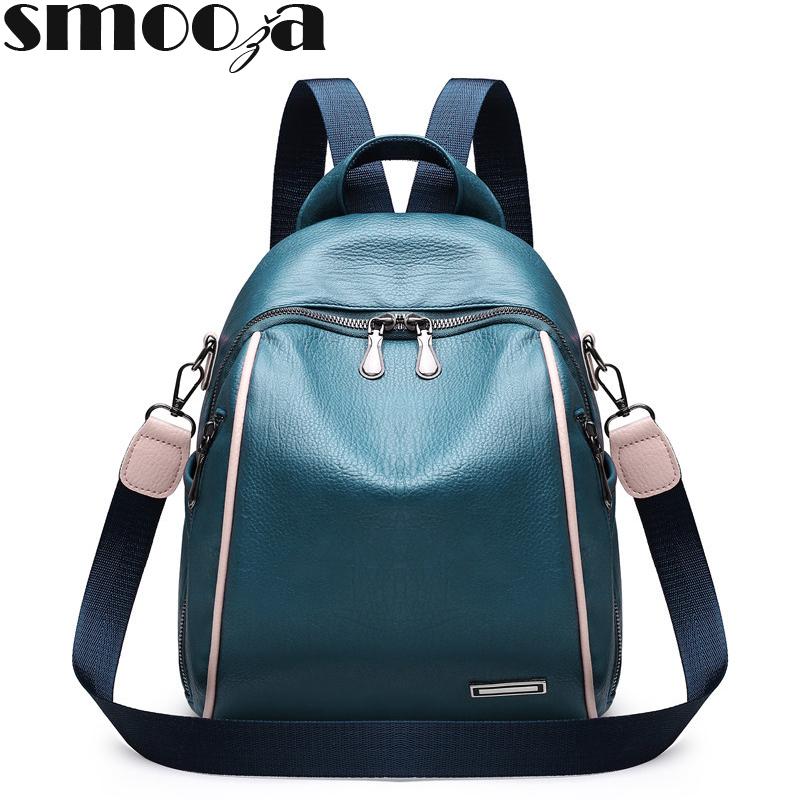 SMOOZA Fashion backpack women leather Shoulder Bag 2021 Multi-Function backpacks female School bagpack bag for teenage grils, Black
SMOOZA Fashion backpack women leather Shoulder Bag 2021 Multi-Function backpacks female School bagpack bag for teenage grils, Black