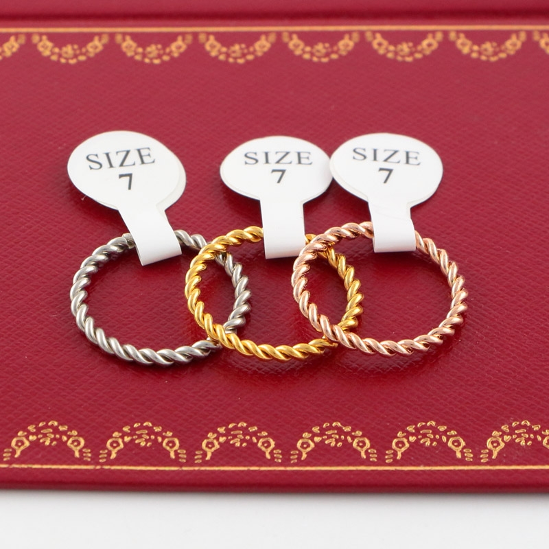 Korean version of simple bony knot tail ring plated 18k rose gold Mahua joint ring women's jewelry small ring wholesale
Korean version of simple bony knot tail ring plated 18k rose gold Mahua joint ring women's jewelry small ring wholesale