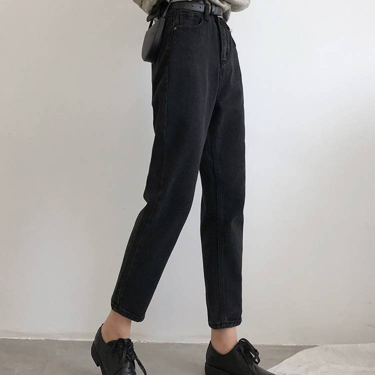 2021 New in Addition to This, Hohe Taille Jeans Streetwear Vintage Schwarz Alle Spiel 5xl Frauen Korean Fashion Hosen Freund 7ITA, Dark blue
2021 New in Addition to This, Hohe Taille Jeans Streetwear Vintage Schwarz Alle Spiel 5xl Frauen Korean Fashion Hosen Freund 7ITA, Dark blue
