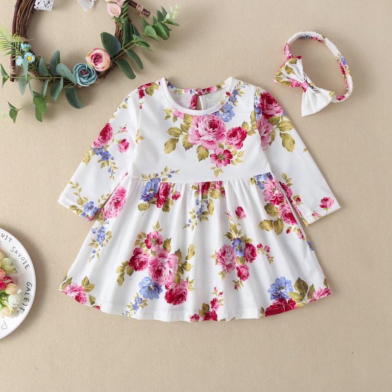 Baby Girl Dress 2021 2pcs Dress+headband Girl Baby Dressed Hot Sale Beach Cute Princess Dress Flower Printed Summer, Wt
Baby Girl Dress 2021 2pcs Dress+headband Girl Baby Dressed Hot Sale Beach Cute Princess Dress Flower Printed Summer, Wt