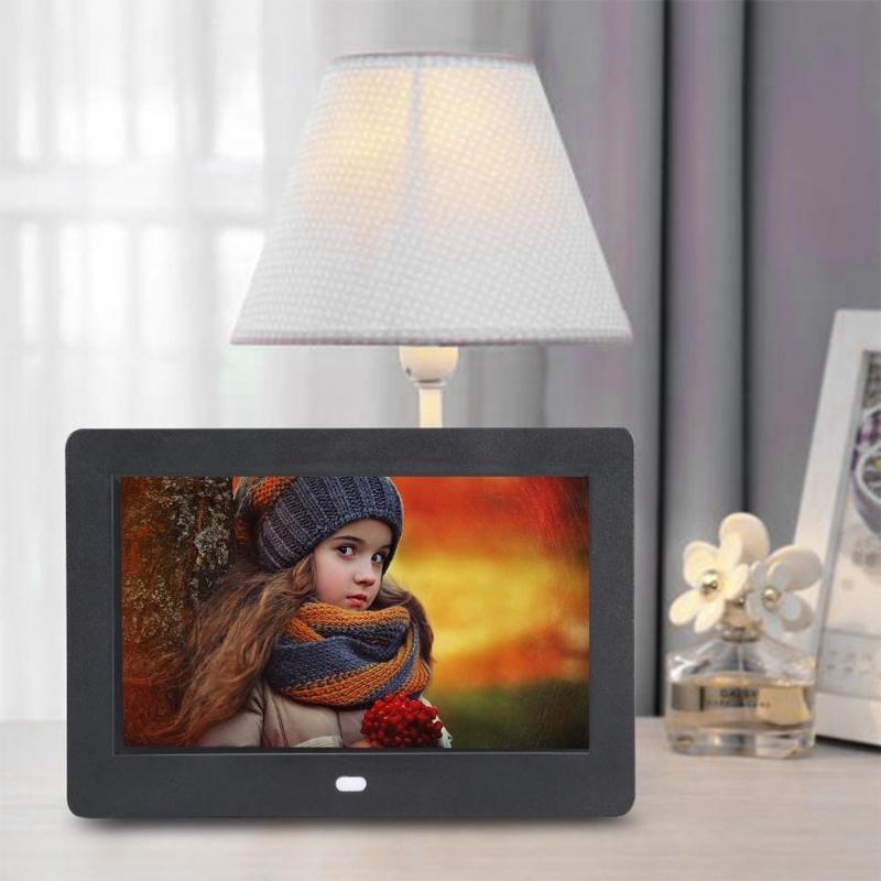 7 Inch Digital Photo Frame LED Backlight Electronic Picture Music Video Full Function Good Gift For Friends & Family
7 Inch Digital Photo Frame LED Backlight Electronic Picture Music Video Full Function Good Gift For Friends & Family