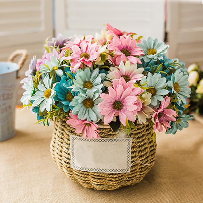 Home Decora 5 Forks 10 Head Daisy Flower wedding flower Bouquet/wire stem/Scrapbooking simulation flowers sunflower
Home Decora 5 Forks 10 Head Daisy Flower wedding flower Bouquet/wire stem/Scrapbooking simulation flowers sunflower