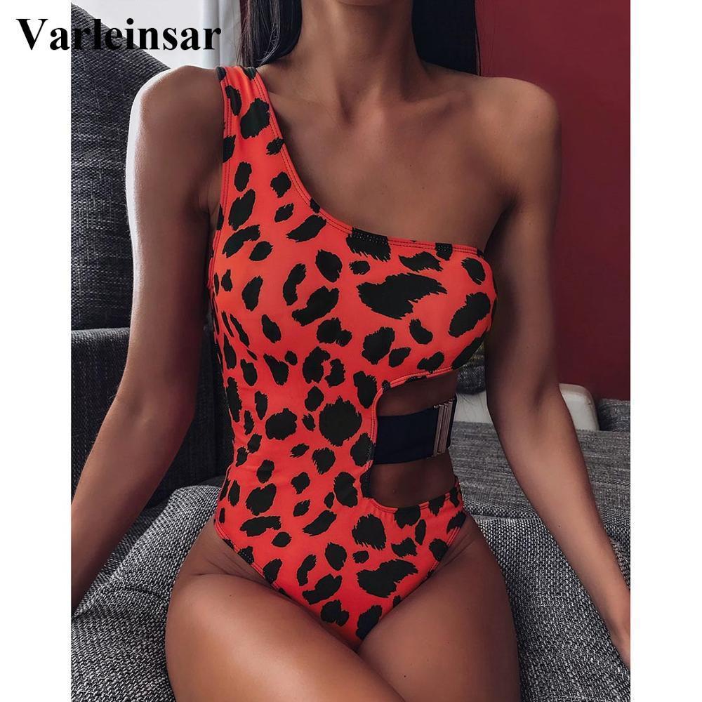 Sexy Leopard One Shoulder One Piece Swimsuit Women Swimwear Female Bather Asymmetrical Bathing Suit Swim Wear Monokini V1704 Y200319, Orange leopard
Sexy Leopard One Shoulder One Piece Swimsuit Women Swimwear Female Bather Asymmetrical Bathing Suit Swim Wear Monokini V1704 Y200319, Orange leopard