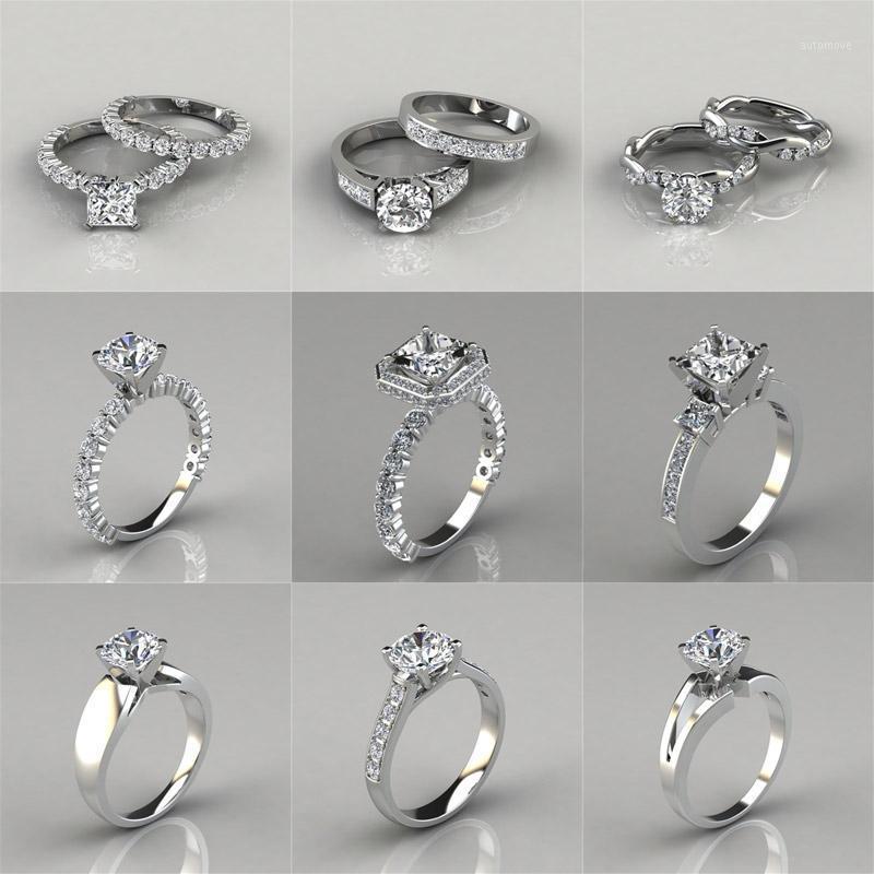 Modyle 2020 New Silver Color CZ Stone Ring Bijoux Femme Fashion Jewelry Bijoux Crystal Engagement Wedding Rings For Women1
Modyle 2020 New Silver Color CZ Stone Ring Bijoux Femme Fashion Jewelry Bijoux Crystal Engagement Wedding Rings For Women1