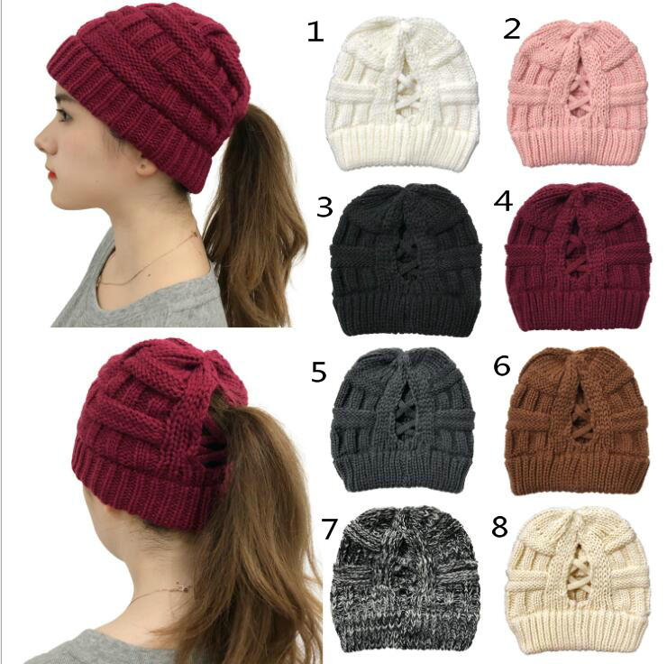 Free Delivery New cross ponytail knit cap with back opening lady's wool warm hat 5pcs/lot, Tell us your color
Free Delivery New cross ponytail knit cap with back opening lady's wool warm hat 5pcs/lot, Tell us your color