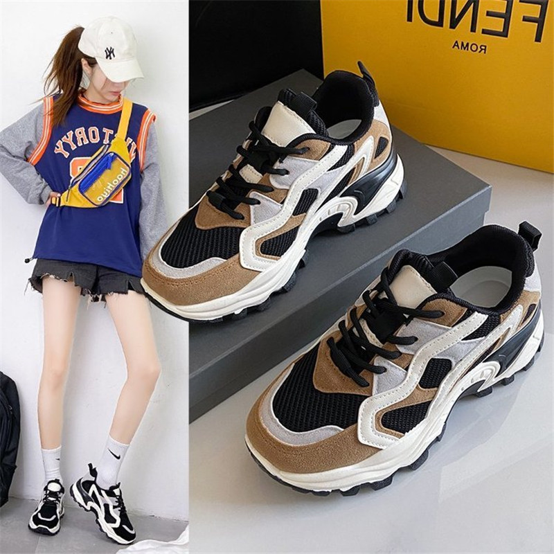 2021 New Spring From the Women Chunky Father Sneakers Breathable Crocheted Vulcanized Fashion Thick Black Soled Shoes Casual LXW9
2021 New Spring From the Women Chunky Father Sneakers Breathable Crocheted Vulcanized Fashion Thick Black Soled Shoes Casual LXW9