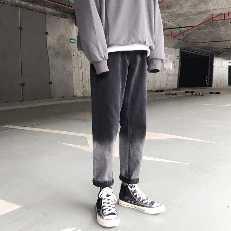 Autumn Vintage Style Men' Jeans Gradient Color Straight Tllbe Stretchy Loose Breathable Joker Fashion Casual Male Denim Pants, Black
Autumn Vintage Style Men' Jeans Gradient Color Straight Tllbe Stretchy Loose Breathable Joker Fashion Casual Male Denim Pants, Black